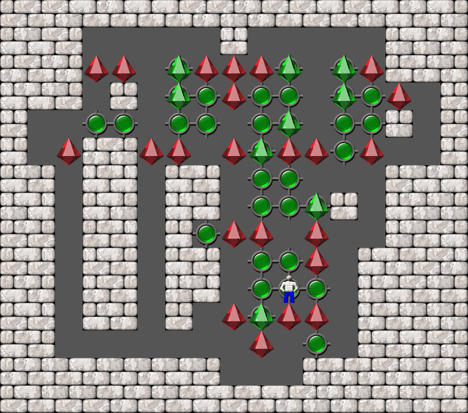 Sokoban Bugs509 collection level 470